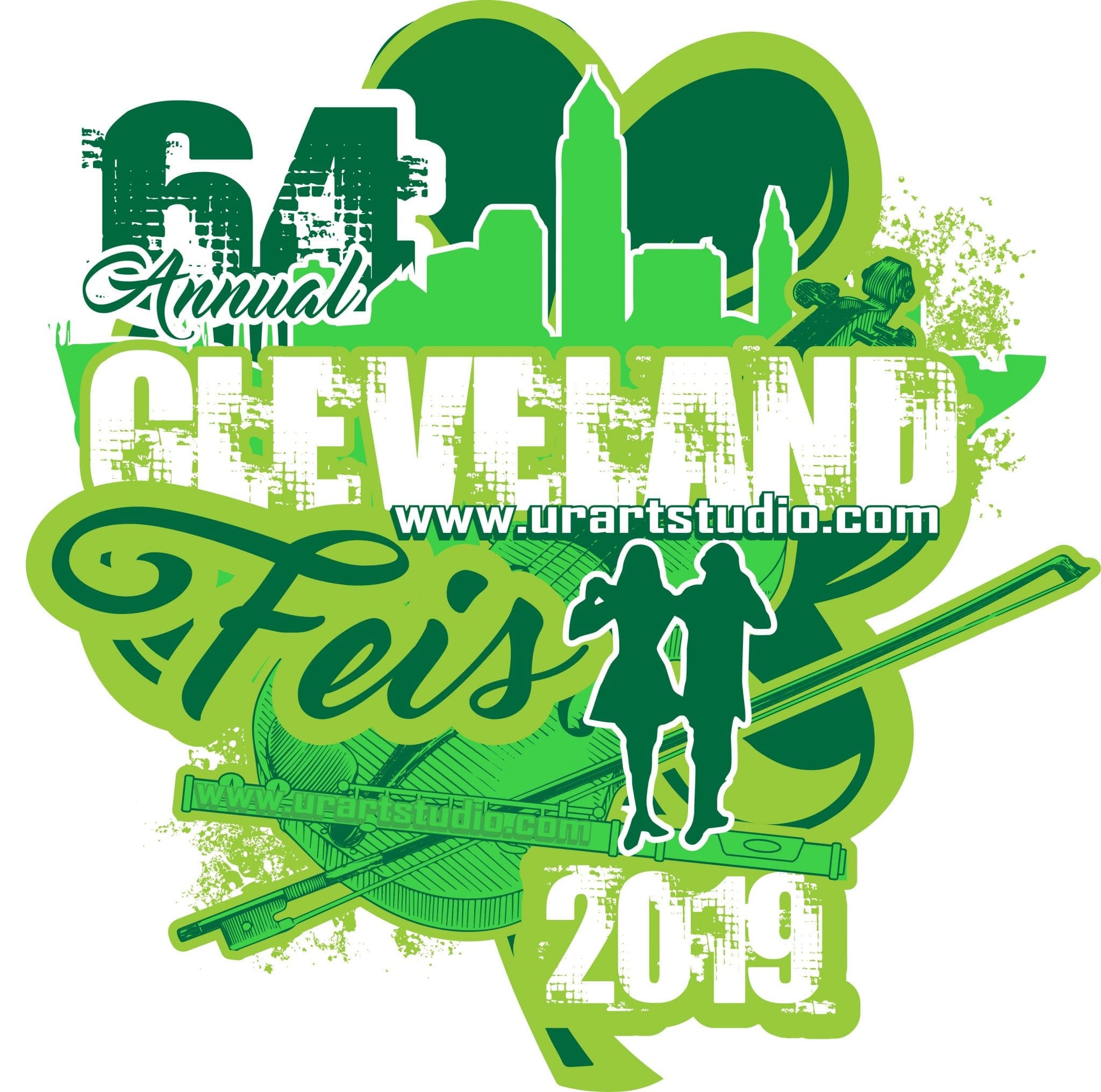 ANNUAL CLEVELAND FEIS LOGO DESIGN VECTOR LOGO DESIGN FOR PRINT My