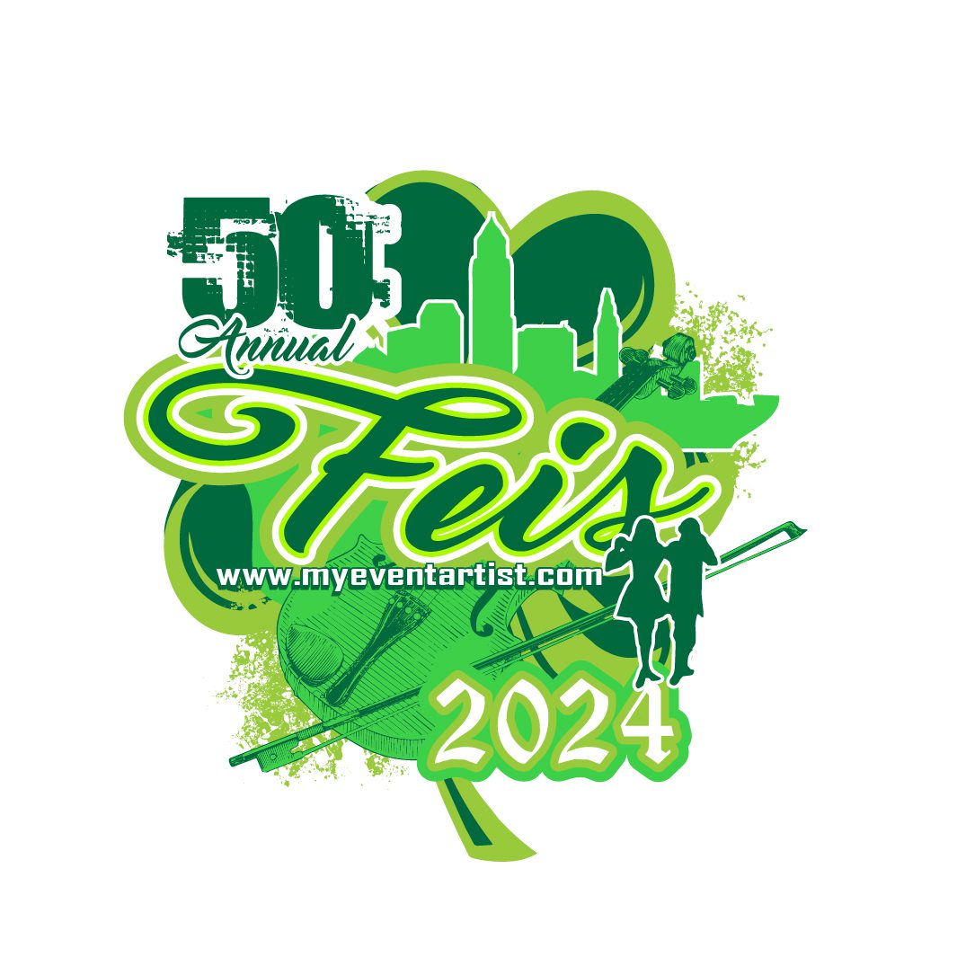 50 Annual Feis Event Vector Logo Design For Print My Event Artist