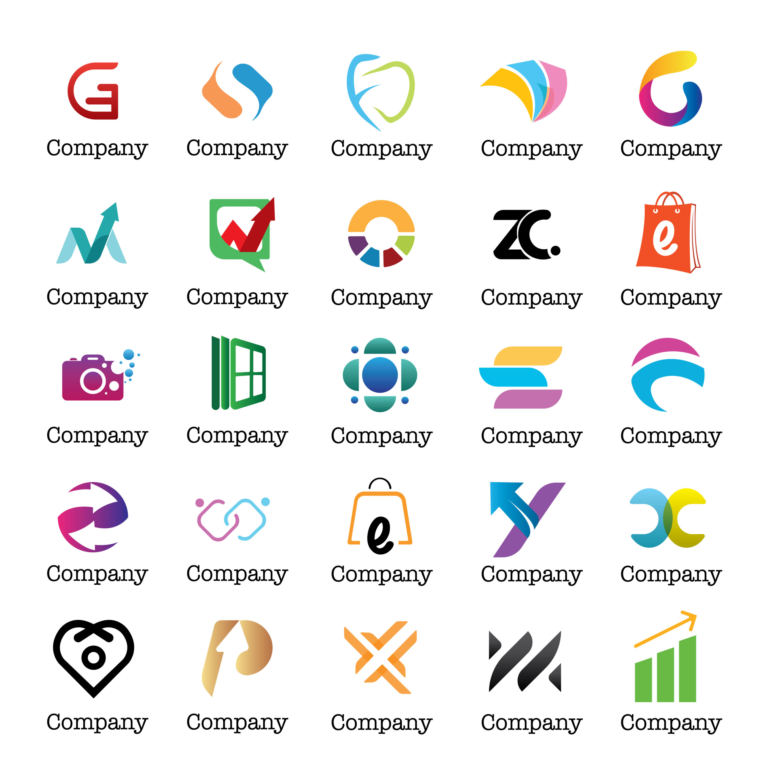 COMPANY LOGO DESIGN CONCEPT IDEAS - My Event Artist, image size:2560x2560