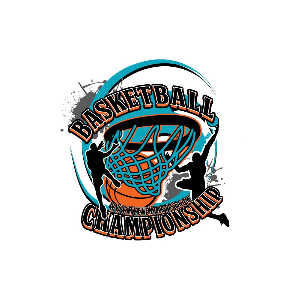 BASKETBALL CHAMPIONSHIP EVENT PRINT READY VECTOR DESIGN - My Event Artist, image size:994x996