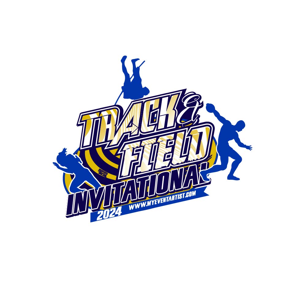 TRACK AND FIELD INVITATIONAL EVENT PRINT READY VECTOR DESIGN | My Event ...