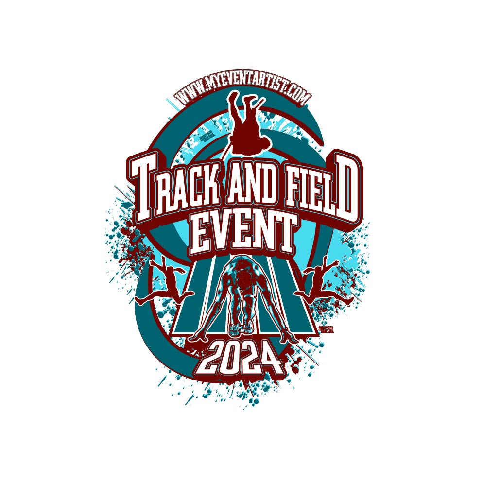 TRACK & FIELD EVENT PRINT READY VECTOR DESIGN | My Event Artist