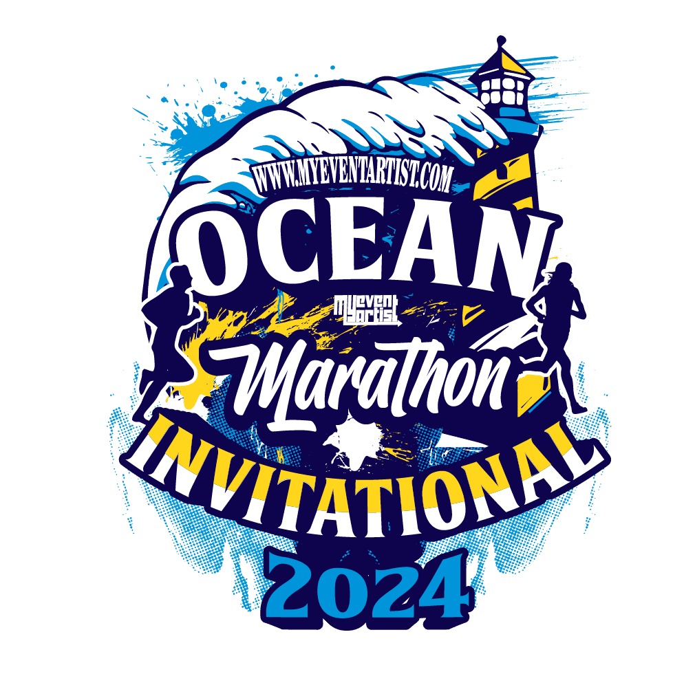 MARATHON OCEAN MARATHON INVITATIONAL EVENT ADJUSTABLE VECTOR DESIGN