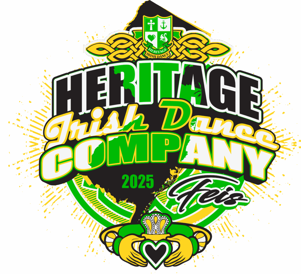 TSHIRT LOGO DESIGN FOR 2025 Heritage Irish Dance Company Feis EVENT